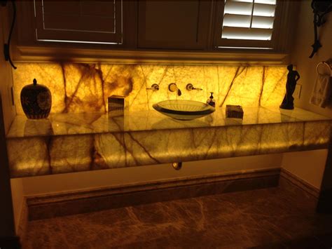 Onyx countertops require special care to retain their beauty. Granite Countertops Orlando