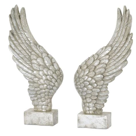 Pair Of Large Silver Angel Wings Fizzy Fox Ripley