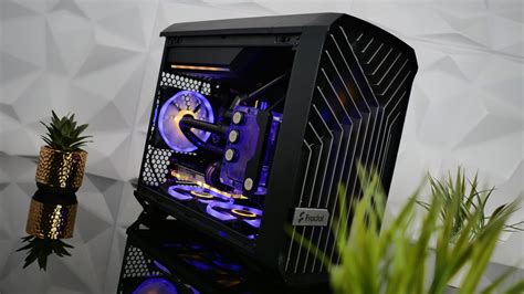 Fractal Torrent Nano Including ITX System Meets Water Cooling Loosening Exercise For Limber