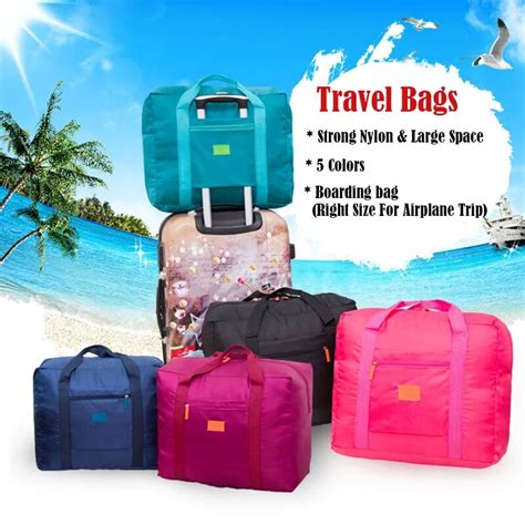 Buy Fashion Travel Bag Large Capacity Bags Women Nylon Waterproof Folding Bag