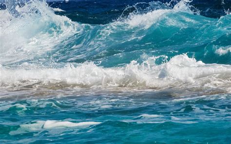 Download Wallpaper 3840x2400 Waves Sea Surf Foam 4k Ultra Hd 1610