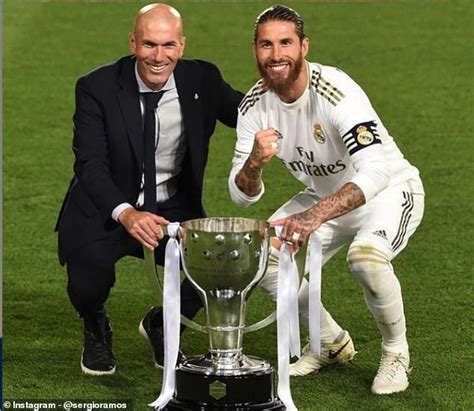 Zinedine Zidane Sergio Ramos Leads Tributes As Real Madrid Boss Calls