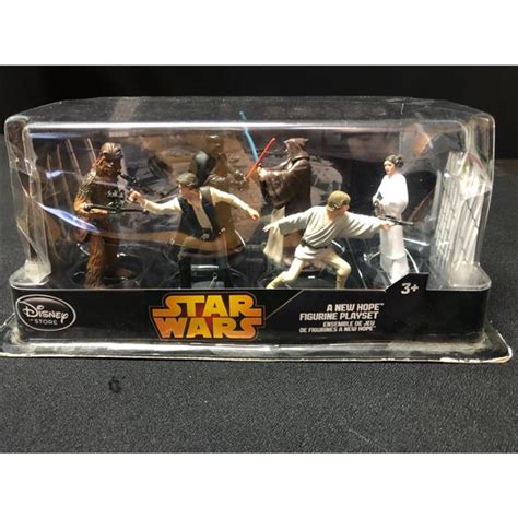 Disney Store Star Wars A New Hope Figurine Playset