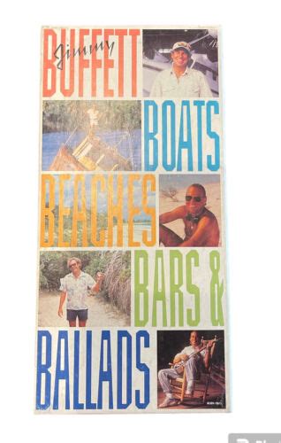 Jimmy Buffett Boats Beaches Bars And Ballads Cd Box Set 4 Discs Complete With Book Ebay