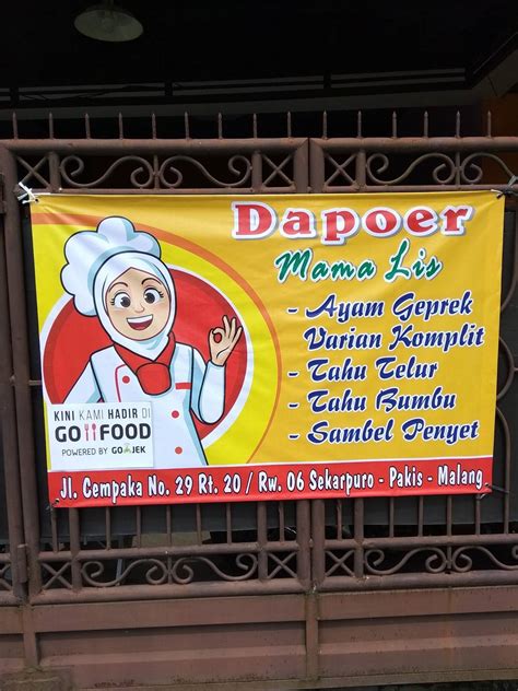 Dapoer Mama Lis Terdekat Restoran Dan Tempat Makan Restaurant