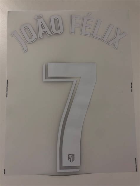 Site com matérias, informações, curiosidades, videos e novidades sobre uniformes esportivos de clubes nacionais, internacionais e seleções. Original Athletico Madrid Trikot-Flock 25cm - JOAO FÉLIX 7 ...