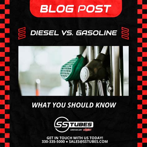 Diesel Vs Gasoline What You Should Know