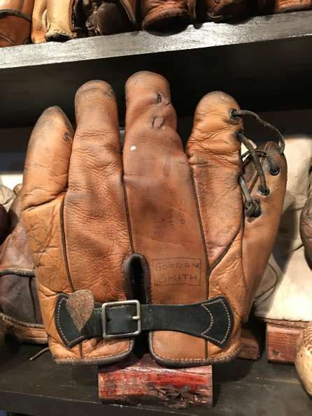 Dizzy Dean Reach Dd Back Reach Baseball Glove Collector Gallery