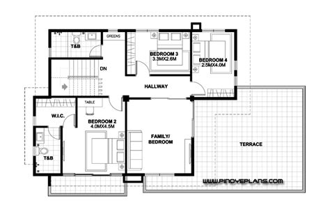 4 Bedroom House Plans Single Story Philippines House Design Ideas