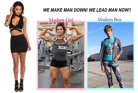 Gender Role Reversal Female Led Relationship Captions Male To Female Transformation Female