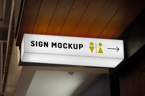 Free Sign Mockups Free Psd Mockup Templates Tagged Light Mockup Hunt
