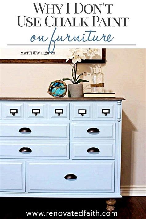 7 Reasons I Dont Use Chalk Paint On Furniture And What I Use Now