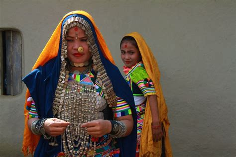 Local Style Traditional Jewelry Of The Tharu Women Of Nepal