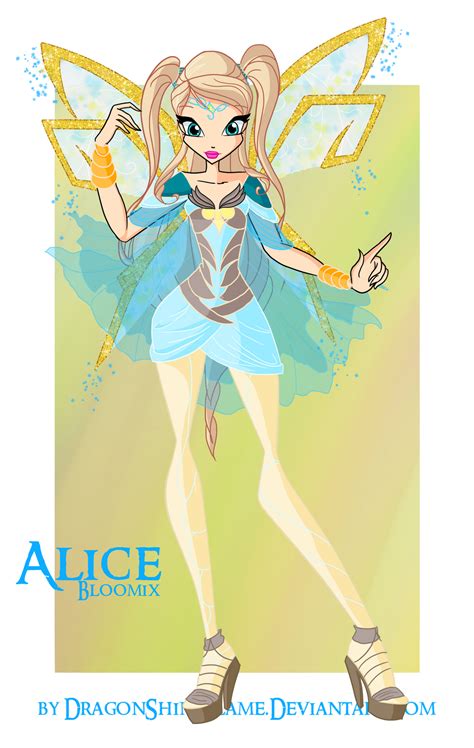 Winx Alice Bloomix By Dragonshinyflame On Deviantart