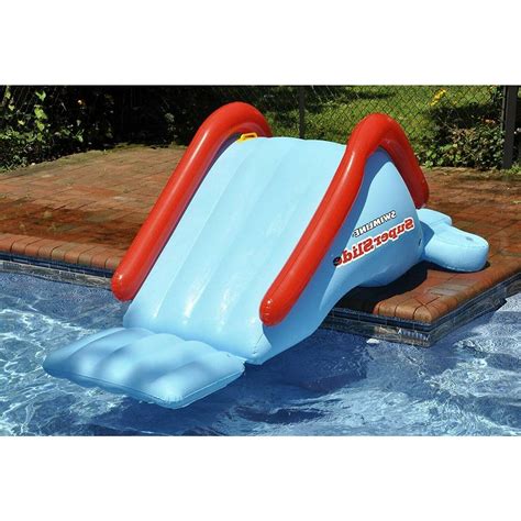 No slides at kids pool or any pool. Inflatable Water Slide Swimming Pool For Kids Children
