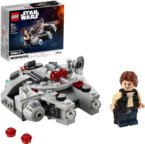 Lego Star Wars Millennium Falcon Microfighter Toy With Han Solo