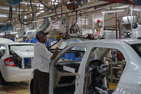 Team Bhp Pics And Report Inside Maruti Suzukis Manesar Factory