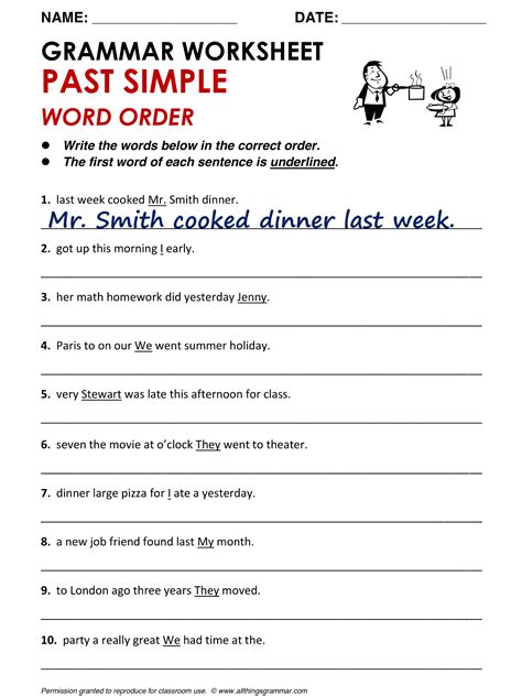 Grammar Lessons English Grammar Pinterest Word Order English