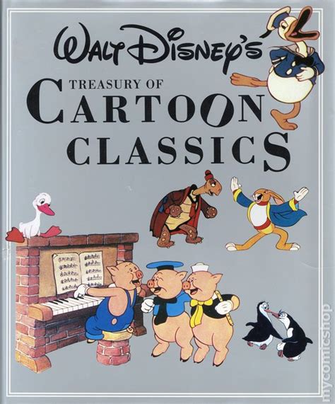 Walt Disneys Treasury Of Cartoon Classics Hc 1995 Disney Press Comic