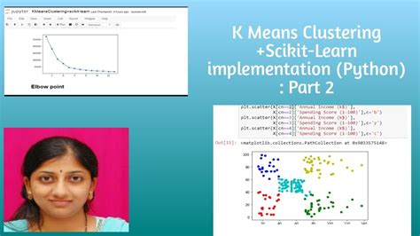 K Means Clustering Scikit Learn Implementationpython Part 2 Youtube