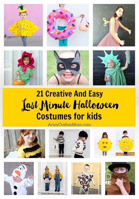21 Creative And Easy Last Minute Halloween Costumes For Kids