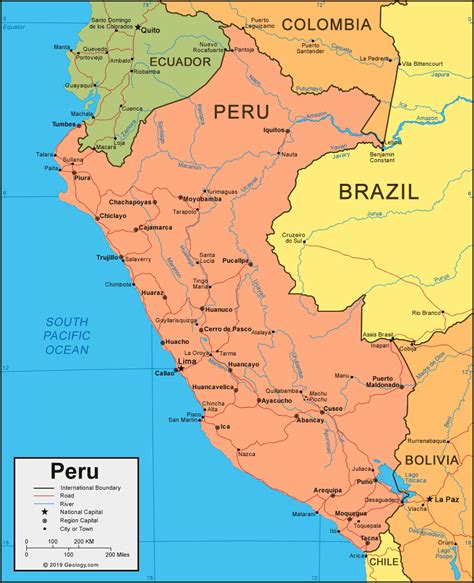 Where Is Peru Located On The World Map Cornie Christean