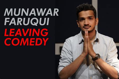Munawar Faruqui Leaving Comedy Standup Comedian Shares First Video