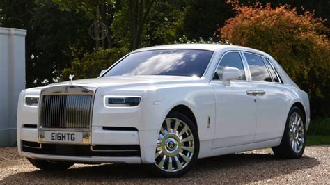 White Rolls Royce Phantom Wedding Car Hire London Reading Bedford