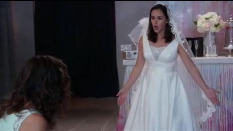 Https://favs.pics/wedding/b99 Amy S Wedding Dress Is Wrong