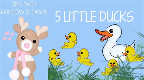 Five Little Ducks Songs And Classic Nursery Rhymes With Lyrics For Kids