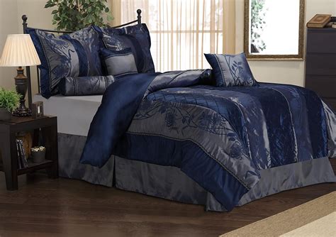 A wide variety of blue comforter set queen options are available to you, such as general use, material, and feature. Navy Blue Comforter Sets