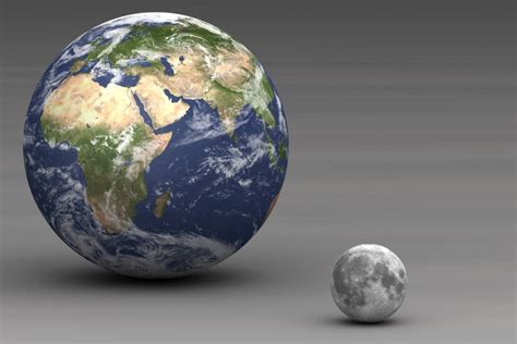 Nasa Retrata Juntas A La Luna Y La Tierra Para Mostrar Su Distancia