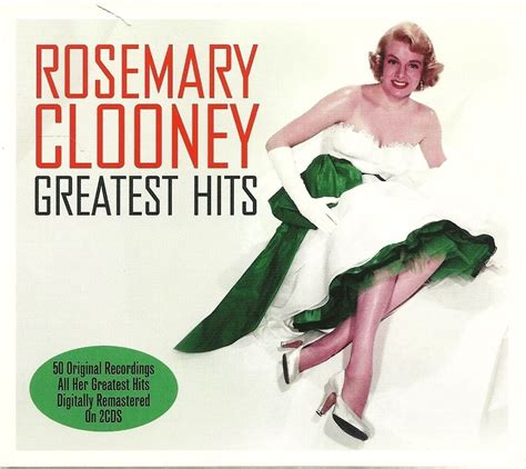 rosemary clooney greatest hits 2 cd box set mambo italiano sway and many more 5060143495236