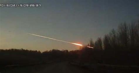 Video Meteor Hits In Russia