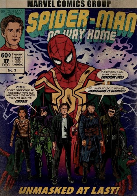 Spider Man No Way Home Comic Marvel Comics Vintage Spiderman Comic