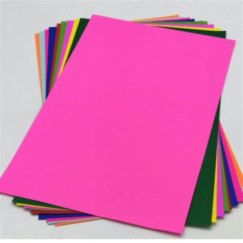 Colored Paper Assorted Color 250 Sheets Shopee Philippines
