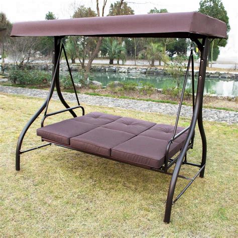 8 Outdoor Canopy Swing Bed Options To Die For Cool And Cozy