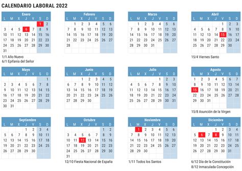 Calendario 2022 Puentes Y Dias Festivos Zona De Informacion Images