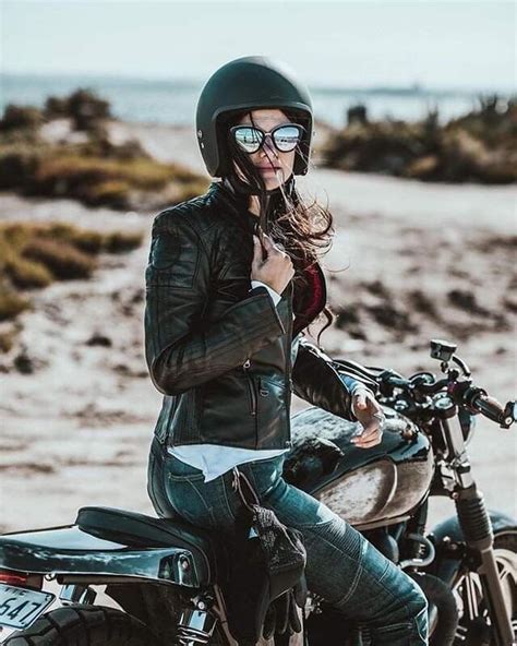 pin by sergo on girls and motorcycles motorcycle girl cafe racer girl biker girl