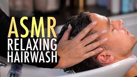 Asmr Relaxing Hair Wash And Scalp Massage Experience Youtube
