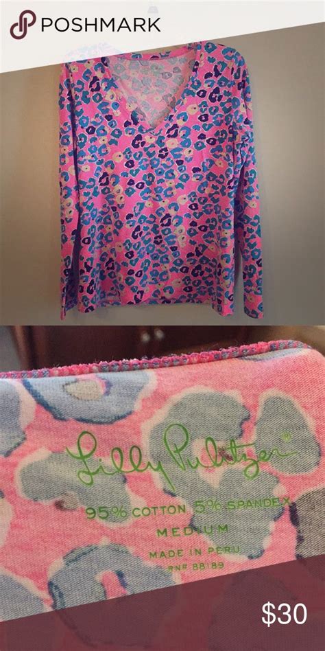 Lilly Pulitzer Long Sleeve Top Long Sleeve Tops Lilly Pulitzer