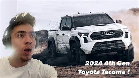 Reacting To The New 2024 4th Gen Toyota Tacoma Youtube