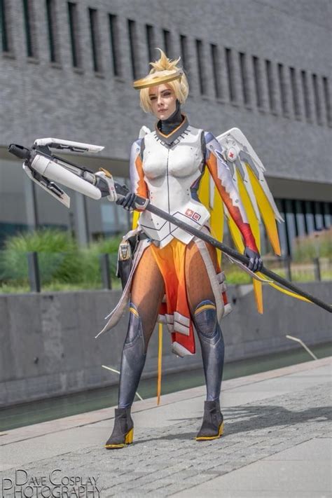 Mercy From Overwatch Cosplay By Aeronielle Cosplay And Streaming Photo By