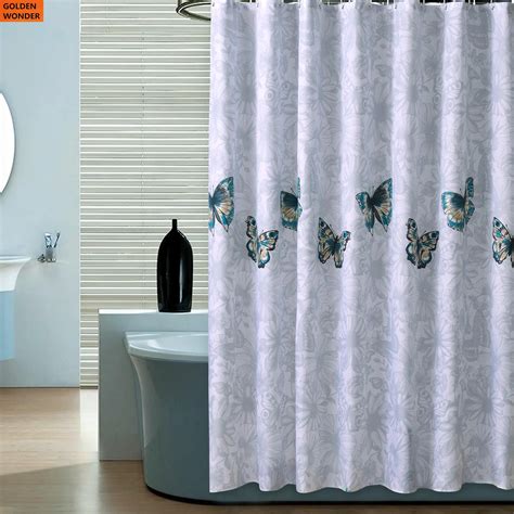 Buy The High Grade Butterfly Shower Curtains Dacron