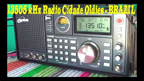 13510 Khz Radio Cidade Oldies Paraiba Brazil Youtube