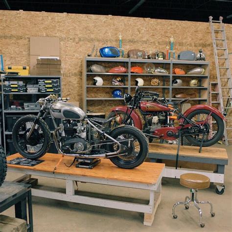 Motorcycle Workshop Motorradgarage Garagen Makeover