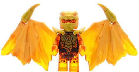 Lego Ninjago Minifigure Cole Golden Dragon