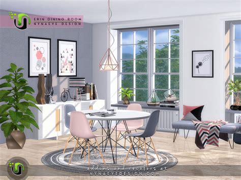 Nynaevedesigns Erin Dining Room Dinning Room Sets Dining Nook Living