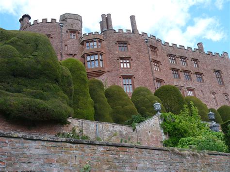 Powis Castle And Gardens The Yew Hedges At Powis Castle Ar Flickr