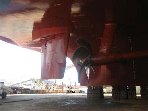 Small Rudders For A Cruise Ship The Size Of Carnival Dream Carnival